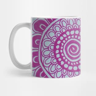 Pink Anemone Flowers Mug